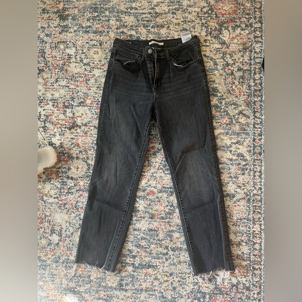 Levi’s 724 high rise straight jeans